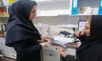 غربالگری قند و فشار خون کارکنان مرکز آموزشی درمانی شهید مدنی به مناسبت هفته سلامت  اندازه گیری شد
